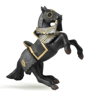 Picture of Koń w czarnej zbroi