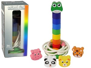 Picture of Piramidka drewniana zwierzęta