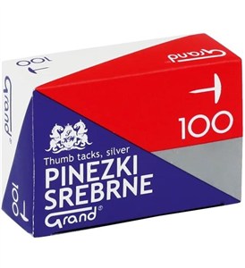 Picture of Pinezki srebrne (100szt*10) GRAND