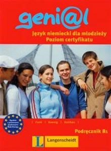 Obrazek Genial B1 Podręcznik poziom certyfikatu