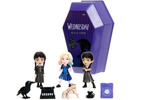 Obrazek Wednesday metalowa saszetka (mix wzorów) 1 szt