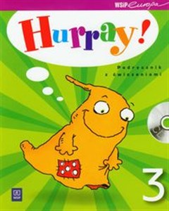 Obrazek Hurray 3 Podręcznik z ćwiczeniami + CD szkoła podstawowa