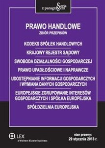 Obrazek Prawo handlowe Zbiór przepisów