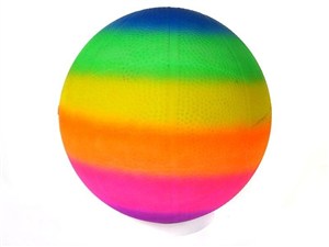 Obrazek Piłka gumowa 22,5cm ze światłem