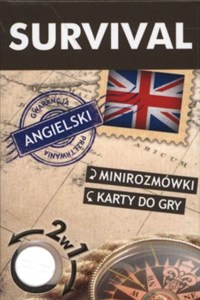 Obrazek SURVIVAL Język angielski Minirozmówki i karty do gry 2 w 1