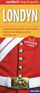 Obrazek Londyn 2w1 Przewodnik i mapa Opactwo Westminsterskie i pałac Buckingham, Big Ben, Towe Bridge, London Eye, British Museum