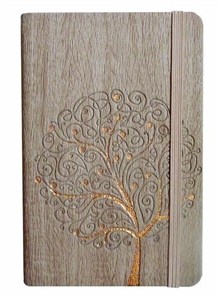 Obrazek Notes A6 Ivory  Drzewo beżowy