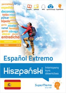 Picture of Hiszpański Espanol Extremo. Intensywny kurs słownictwa (poziom podstawowy A1-A2 i średni B1-B2) Intensywny kurs słownictwa (poziom podstawowy A1-A2 i średni B1-B2)