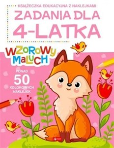 Obrazek Wzorowy maluch. Zadania dla 4-latka
