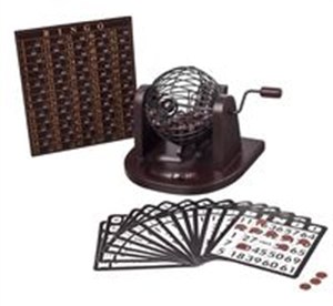 Obrazek Gra bingo drewniana