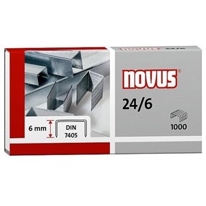 Picture of Zszywki Novus 24/6 x 1000 (040-0158)