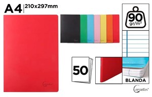 Picture of Notatnik A4/50 linia MIX