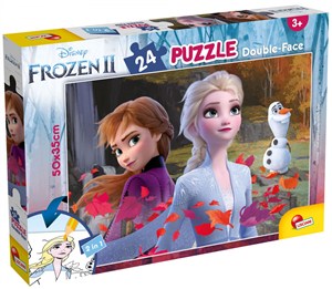 Obrazek Puzzle dwustronne Plus 24 Frozen 2