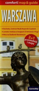 Obrazek Warszawa 2 w 1 przewodnik i mapa