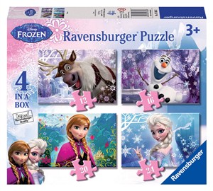 Picture of Puzzle Kraina Lodu 4 w 1