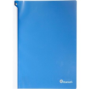 Obrazek Skoroszyt zaciskowy A4 niebieski