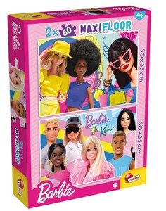 Obrazek Puzzle Maxifloor Barbie 2x60