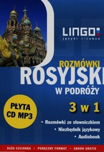 Obrazek Rosyjski w podróży Rozmówki 3 w 1 + CD