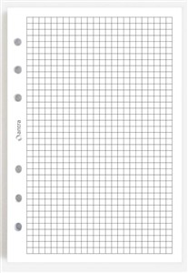 Picture of Wkład do organizera A5 kratka biała