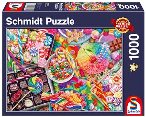 Picture of Puzzle 1000 PQ Słodycze