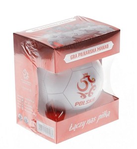 Obrazek Gra karciana PZPN Piłkarska Makao z szalikiem