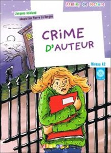 Obrazek Crime d'auteur + CD Poziom A2