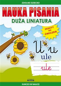 Obrazek Nauka pisania Duża liniatura