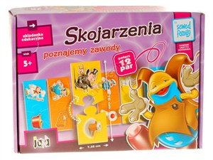 Picture of Puzzle Skojarzenia Zwierzaki 24