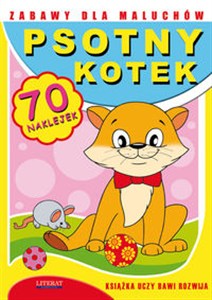 Obrazek Zabawy dla maluchów Psotny kotek