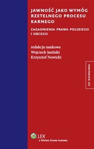 Obrazek Jawność jako wymóg rzetelnego procesu karnego