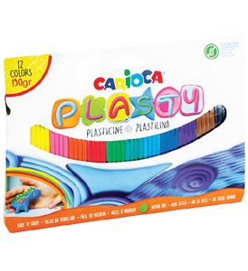 Obrazek Plastelina Plasty 150g 12 kolorów