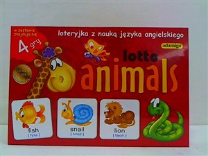 Picture of Lotto animals loteryjka z naukąjęzyka angielskiego
