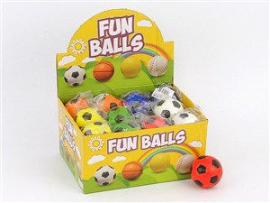 Obrazek Piłeczka piankowa 6cm (24szt)