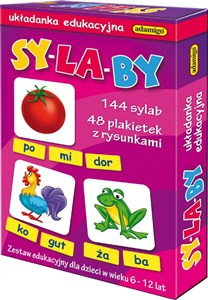 Obrazek Sylaby układanka edukacyjna