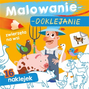 Obrazek Malowanie doklejanie Zwierzęta na wsi