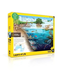Obrazek Puzzle 1000 National Geographic, Ekosystemy