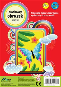 Picture of Piaskowy obrazek Motyl