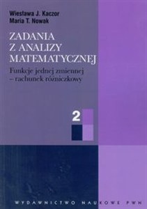 Obrazek Zadania z analizy matematycznej 2