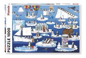 Obrazek Puzzle Gunga, Życie Na Antarktyce 1000