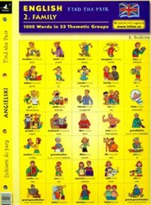 Obrazek Angielski Dobierz do pary 2 Family