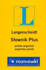 Obrazek Słownik PLUS rozmówki polsko-angielski angielsko-polski