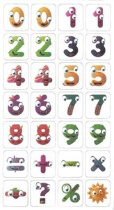 Picture of Magnesy 28szt Liczby