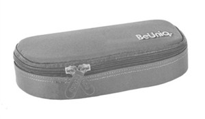 Obrazek Piórnik BeUniq Grey PPGP20-013 PASO