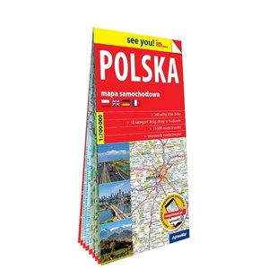 Obrazek Polska mapa samochodowa 1:700 000