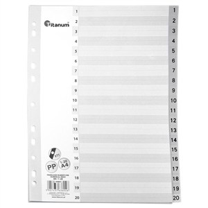 Picture of Przekładki A4 1-20