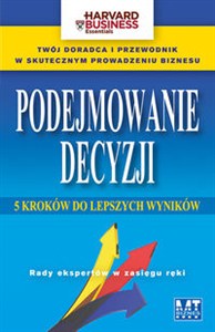 Picture of Podejmowanie decyzji 5 kroków do najlepszych wyników