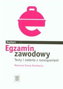 Obrazek Egzamin zawodowy Kucharz Testy i zadania z rozwiązaniami