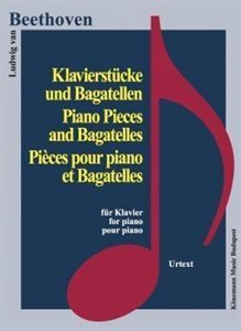 Picture of Beethoven. Klavierstucke und Bagatellen