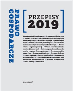 Obrazek Prawo Gospodarcze Przepisy 2019