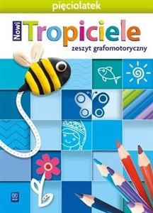 Obrazek Nowi Tropiciele Pięciolatek zeszyt grafomotoryczny